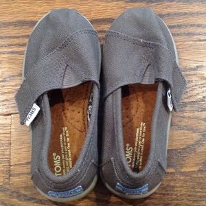 Toms Classic Canvas Toddler Shoes